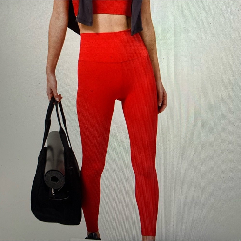 Lulu Lemon Align Pant 28”- Red